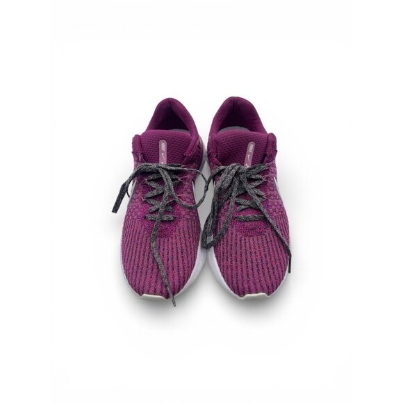 Nike React Infinity Run Flyknit 3 Women’s Size 9 Bordeaux Purple DD3024 500 - Picture 3 of 6
